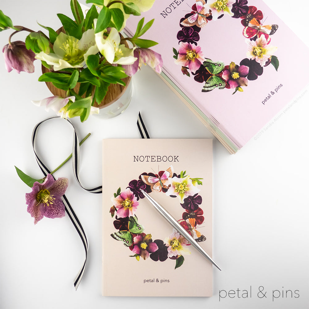 New Butterfly Garland Notebooks