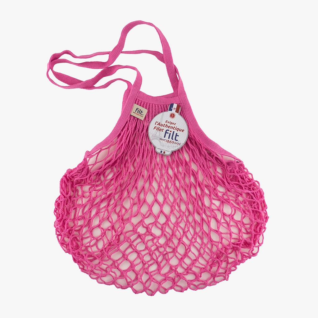 filt string bag - rose sorbet