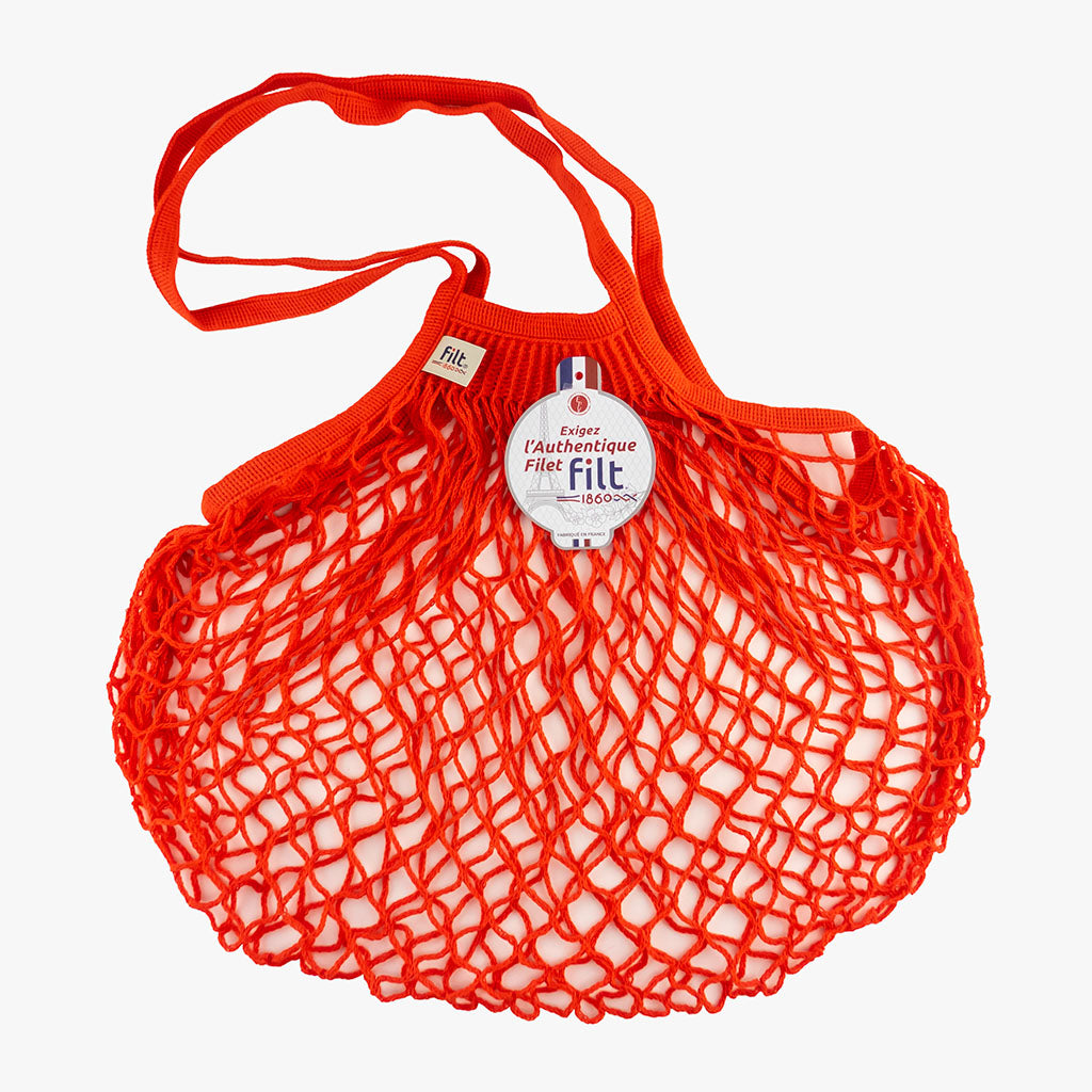 filt string bag - rouge anenome