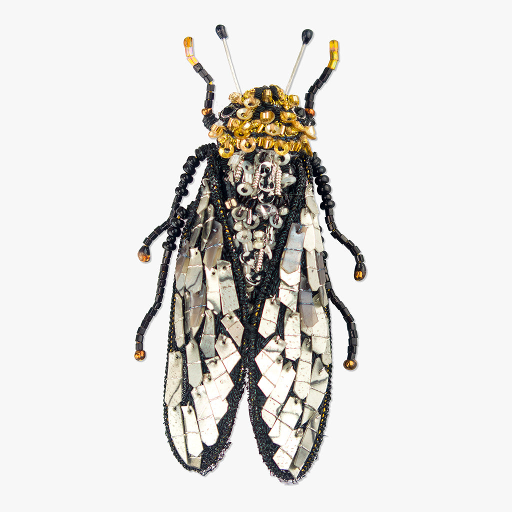 walkers cicada brooch by trovelore