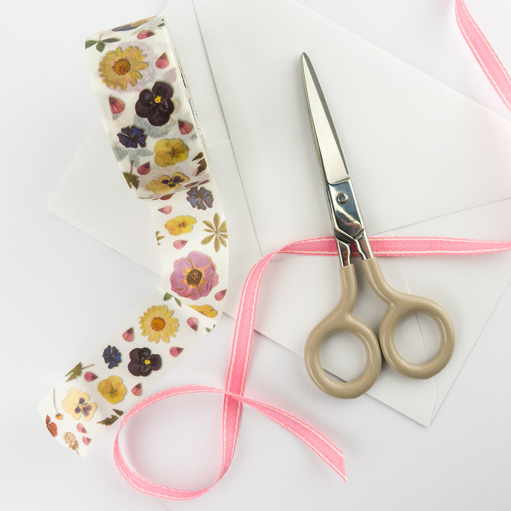 Washi Tape, Ribbon & Scissors