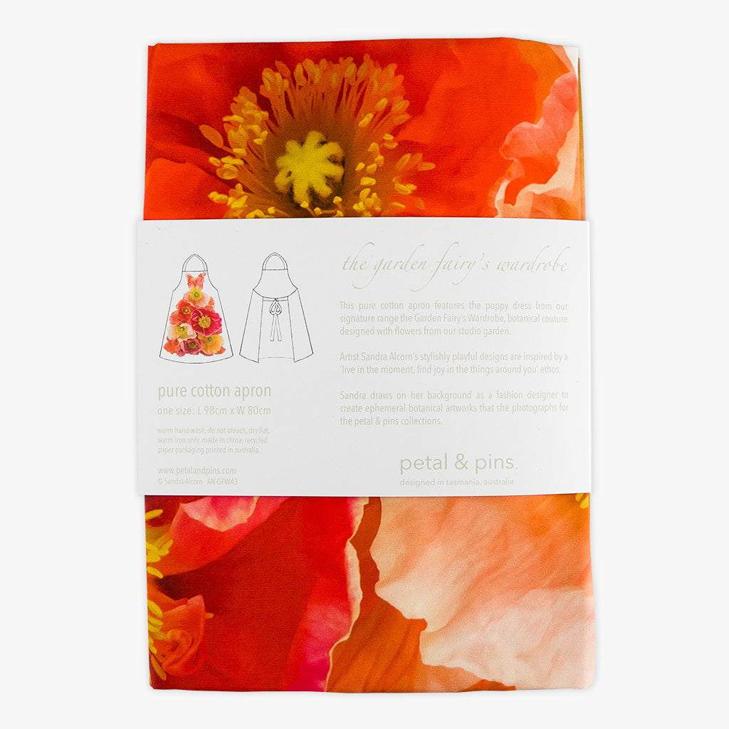 poppy apron