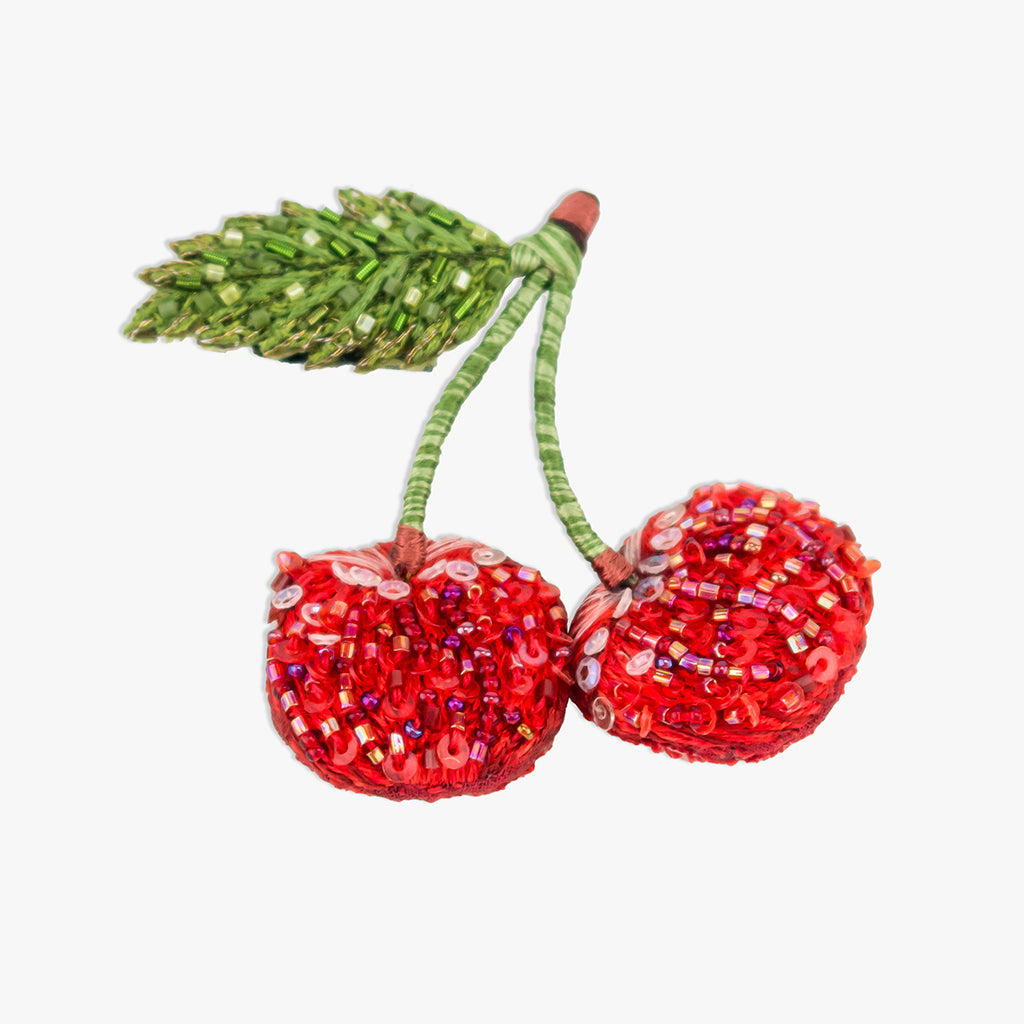 north star cherry brooch by trovelore