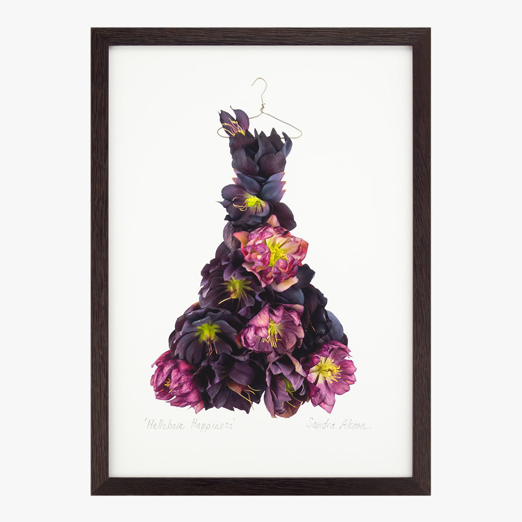 hellebore happiness art print from the Garden Fairy's Wardrobe by petal & pins