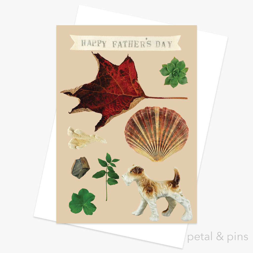 for dad - fathers day card from the scrapbook collection by petal & pins