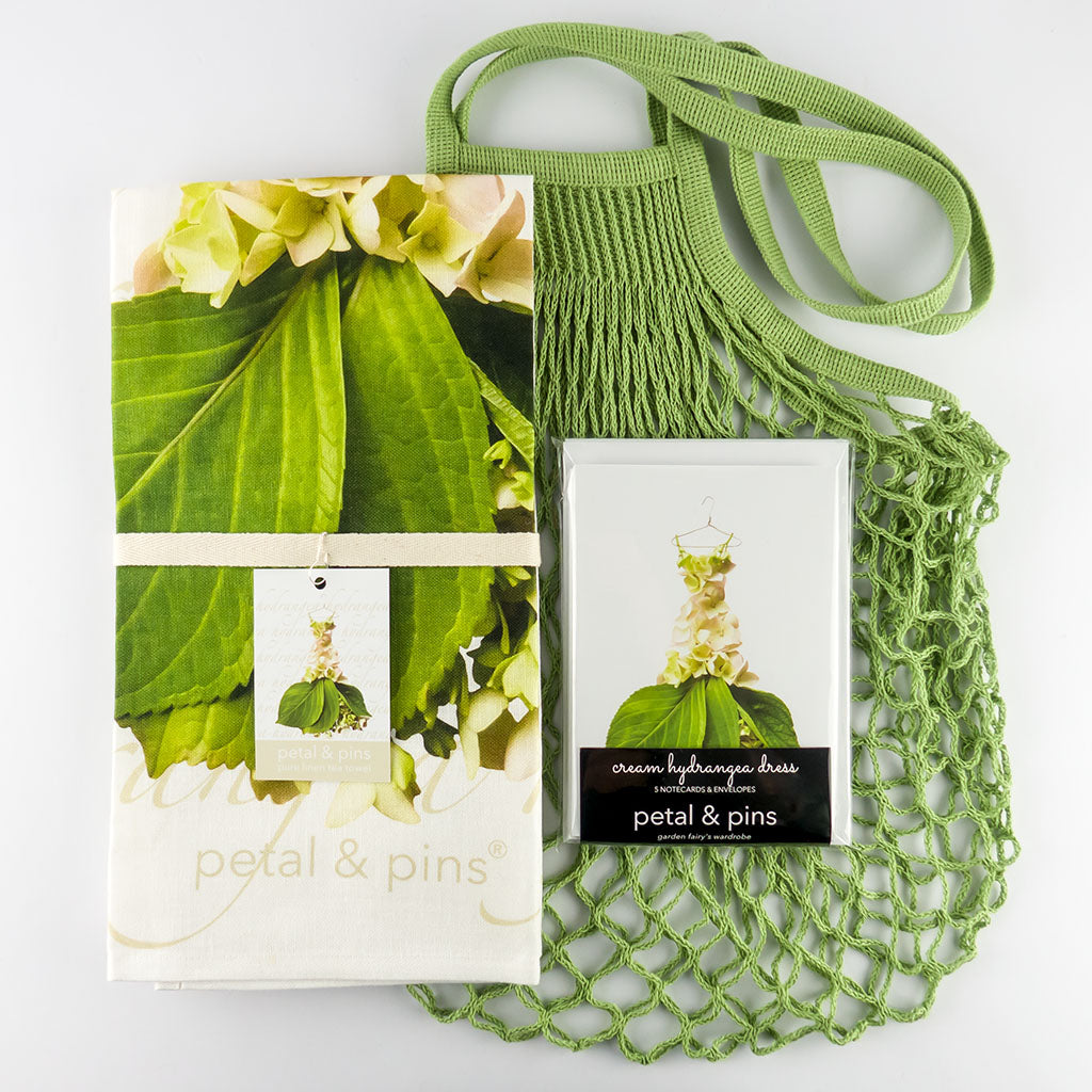 garden lovers classic gift bundle – cream hydrangea