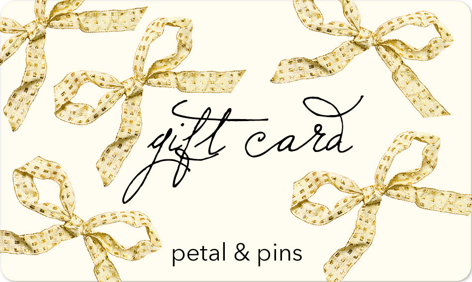 petal & pins gift card